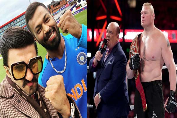 You are currently viewing बॉलीवुड अभिनेता रणवीर सिंह को Brock Lesnar के वकील ने दी धमकी, जानिए क्या है पूरा मामला