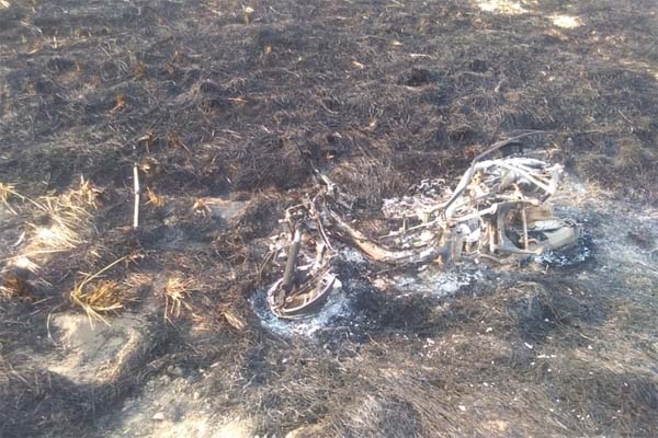 You are currently viewing पराली को आग लगे खेत में गिरने के कारण बुजुर्ग महिला की दर्दनाक मौत