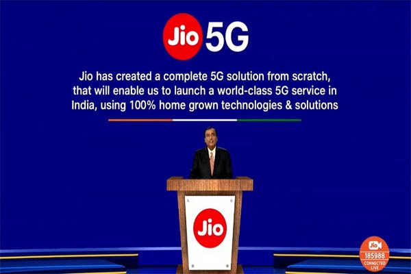 You are currently viewing Reliance Jio करेगी भारत में सबसे पहले 5G की लॉन्चिंग, जानिए कितनी होगी स्पीड