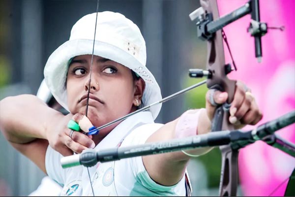 You are currently viewing Tokyo Olympics: भारत को एक और बड़ी कामयाबी, ओलंपिक क्वार्टर फाइनल में पहुंचने वाली पहली भारतीय तीरंदाज बनीं दीपिका कुमारी
