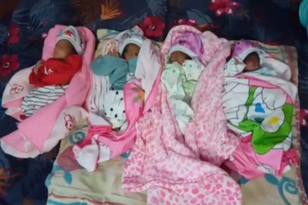 Read more about the article पंजाब के इस जिले में परिवार को मिली चौगुनी खुशी, महिला ने एक साथ 4 बच्चों को दिया जन्म