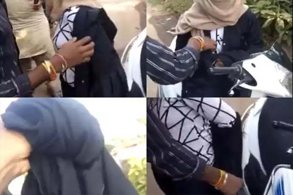 You are currently viewing बुर्का पहनने पर सरेराह लड़की से बदसलूकी, बोले- कौम को बदनाम करती हो; देखें वायरल VIDEO