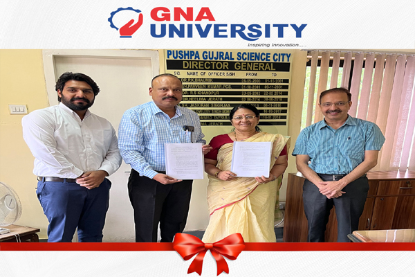 Read more about the article GNA UniversitySigned an MOU with Pushpa Gujral Science City