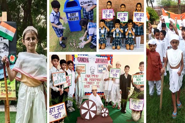 Read more about the article Innocent Hearts में छात्रों ने राष्ट्रपिता महात्मा गांधी और लाल बहादुर शास्त्री को विभिन्न गतिविधियों द्वारा किया नमन