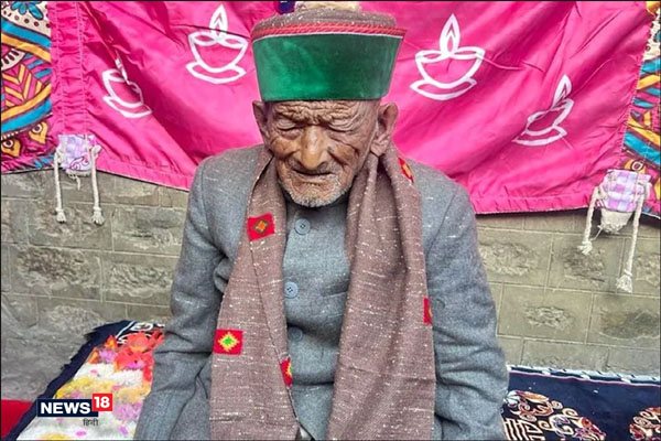 Read more about the article देश के पहले वोटर श्याम शरण नेगी का 106 साल की उम्र में निधन