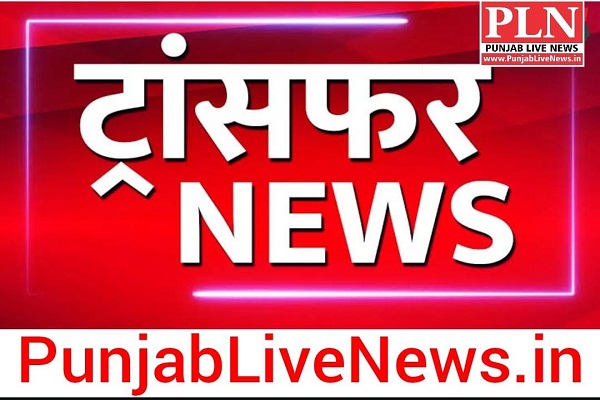 You are currently viewing पंजाब पुलिस में बड़ा फेरबदल, 24 सब-इंस्पेक्टर और 17 इंस्पेक्टरों का हुआ तबादला, देखें लिस्ट