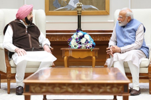 Read more about the article PM मोदी से मिले पंजाब के पूर्व सीएम कैप्टन अमरिंदर, जानें किन मुद्दों पर हुई बातचीत