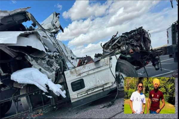 Read more about the article अमेरिका में दो पंजाबी युवकों की सड़क हादसे में दर्दनाक मौत, 6 घंटों की कड़ी मशक्कत के बाद वाहन से निकाला जा सका बाहर