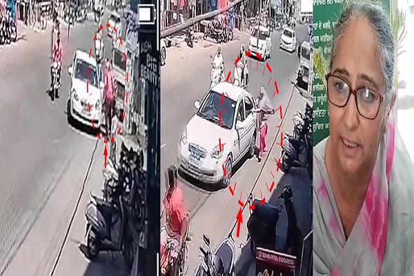 Read more about the article पंजाब में लुटेरों के हौसले बुलंद, दिनदहाड़े महिला से 7 लाख रुपए लूटकर फरार; घटना CCTV में कैद