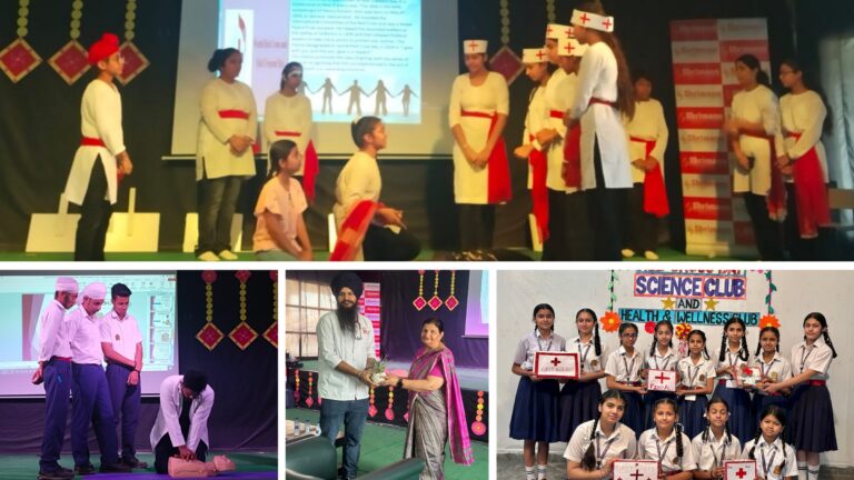 Read more about the article Innocent Hearts में मनाया गया ‘वर्ल्ड रेड क्रॉस डे’, बच्चों में समाज-सेवा पैदा करना था उद्देश्य