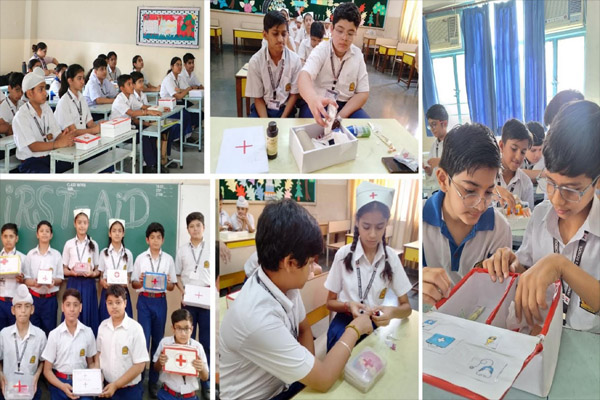 Read more about the article Innocent Hearts में मनाया गया ‘वर्ल्ड रेड क्रॉस डे’, बच्चों से तैयार करवाई गई फर्स्ट एड किट; बताया इस्तेमाल करने का तरीका