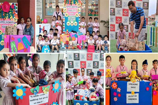 Read more about the article लिटिल हैंड्स, बिग हार्ट्स: Innocent Hearts स्कूल के नन्हे-मुन्ने बच्चों ने बिखेरी मुस्कानें