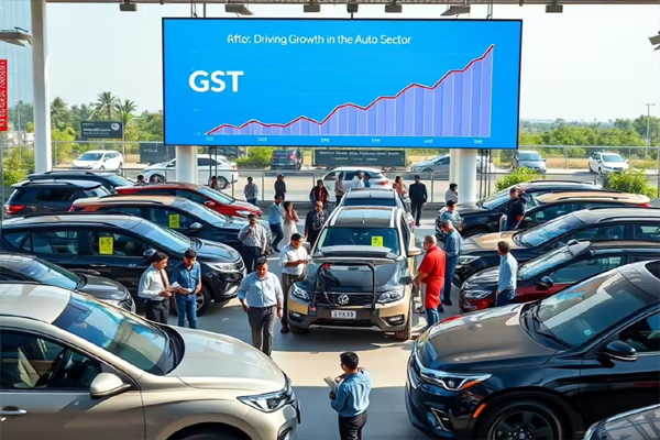 Read more about the article ऑटो सेक्टर के लिए ‘संजीवनी’ बनी GST कटौती, शोरूम में उमड़ी भीड़, कंपनियों ने दर्ज की रिकॉर्डतोड़ बिक्री
