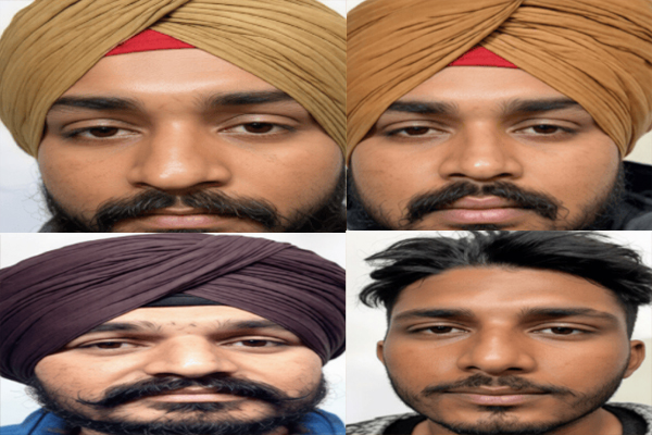 Read more about the article जालंधर में फर्जी पुलिस का भंडाफोड़, खाकी पगड़ी और पुलिसिया जूतों में करते थे राहगीरों से लूटपाट; 4 शातिर गिरफ्तार
