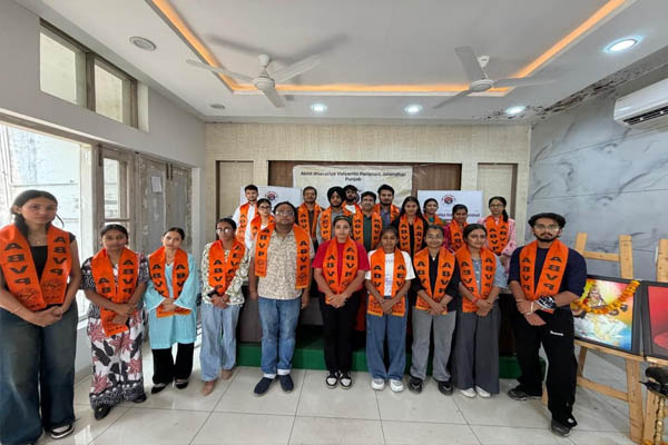 You are currently viewing अभाविप जालंधर महानगर की वर्ष 2026-27 की नई महानगर इकाई घोषित, डॉ. संदीप कुमार अध्यक्ष और गुरवीर सिंह बने मंत्री