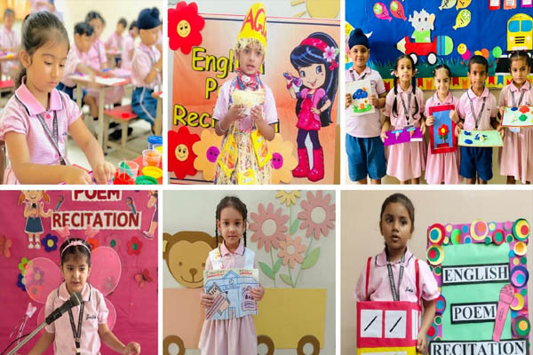 You are currently viewing Innocent Hearts के प्री-प्राइमरी विद्यार्थियों ने अंग्रेज़ी कविता-पाठ एवं क्ले क्राफ्ट गतिविधियों के माध्यम से दिखाई रचनात्मकता और आत्मविश्वास