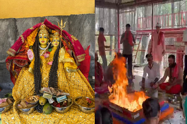 Read more about the article कांगड़ा में उत्तर भारत के प्रथम श्री स्वर्णाकर्षण भैरव मंदिर में मूर्ति स्थापना, दरिद्रता और कर्ज से मिलेगी मुक्ति
