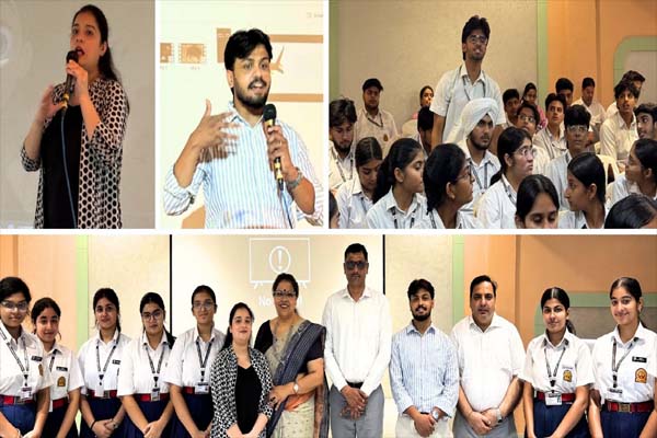 You are currently viewing Innocent Hearts स्कूल में ‘दिशा’ के तहत करियर मार्गदर्शन सेमिनार का आयोजन, छात्रों को मिली AVGC उद्योग में अवसरों की जानकारी