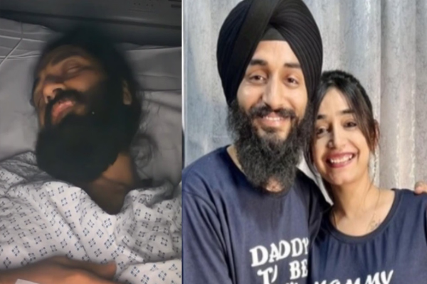 You are currently viewing कुल्हड़ पिज्जा फेम सहज अरोड़ा अस्पताल में भर्ती, वीडियो में जताई ब्रेन ट्यूमर की आशंका, बोले- ‘मेरे बाद पत्नी को मत करना ट्रोल’