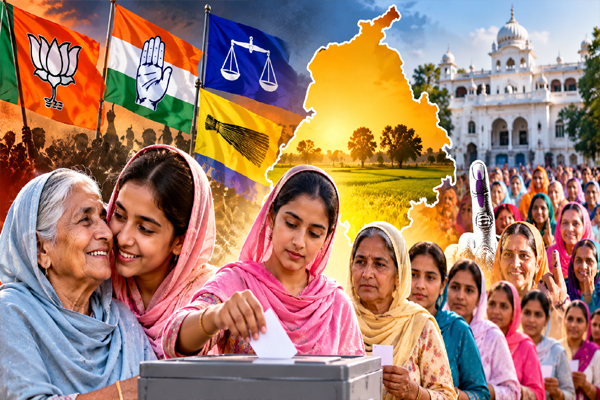 Read more about the article 2027 चुनाव से पहले पंजाब में ‘महिला वोट बैंक’ साधने की सियासी जंग, 1.02 करोड़ महिला वोटर्स पर टिकी सत्ता की चाबी, जानें किस पार्टी का क्या है दांव